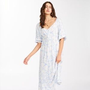 Billabong Salty Sea Midi Dress